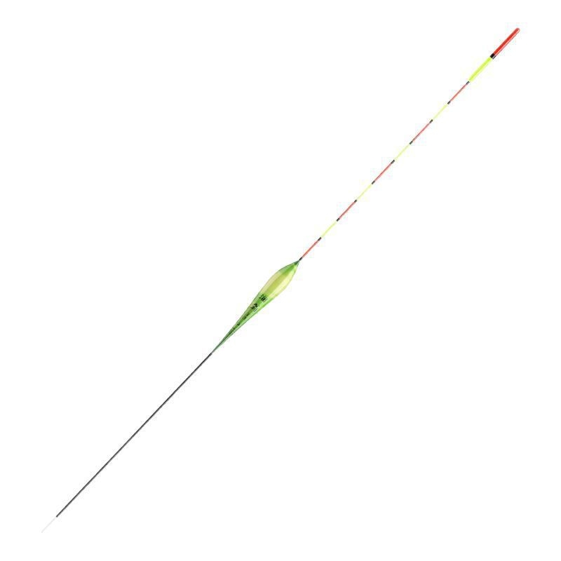 Plută de pescuit crap și caras — nano, ultra vizibilă, pentru apă mică și adâncă, aruncări la distanță, corp îngroșat, sensibilitate înaltă