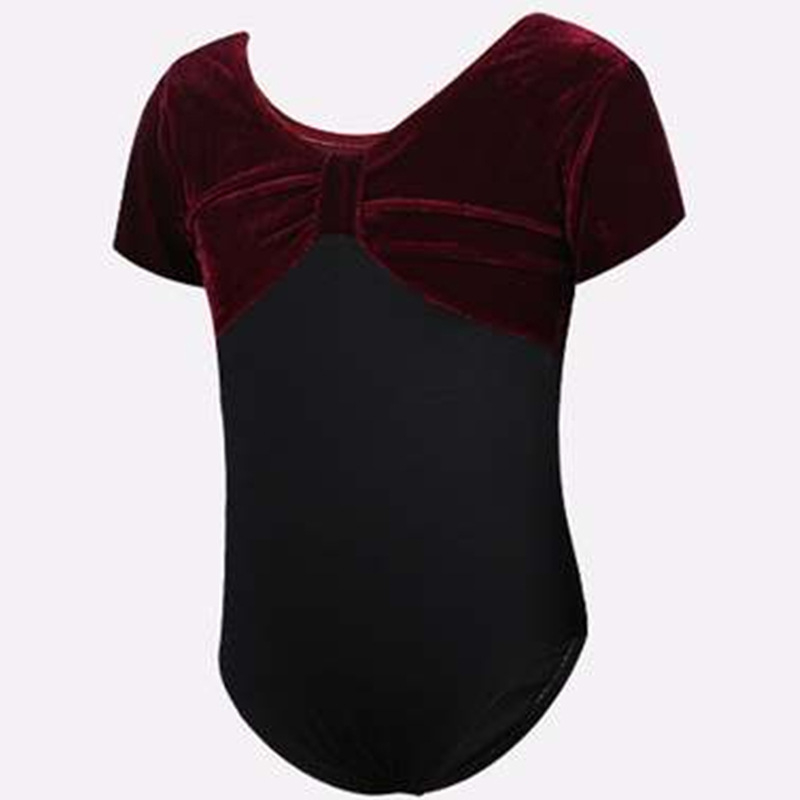 Costum modern de dans pentru fete - țesătură catifea, acrilic 80%, căptușeală 85% acrilic cu amestec de bumbac, potrivit pentru toate sezoanele, pentru balet și dans popular pe scenă