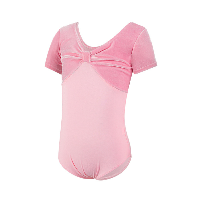 Costum modern de dans pentru fete - țesătură catifea, acrilic 80%, căptușeală 85% acrilic cu amestec de bumbac, potrivit pentru toate sezoanele, pentru balet și dans popular pe scenă