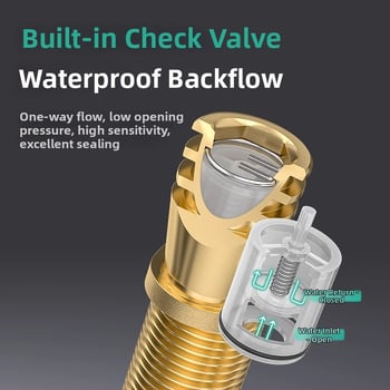 Accesoriu pentru duș din cupru, articulație înclinată, rotire, stil lux