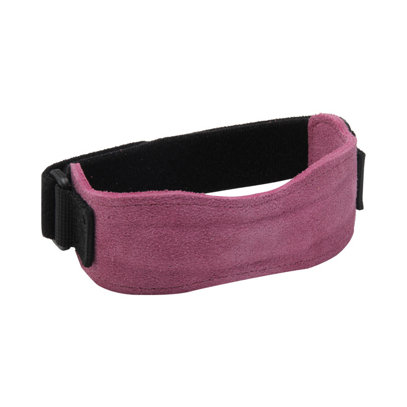 Orteză de genunchi din piele pentru alergare, absorbție a șocurilor, reglabilă, protecție universală pentru bărbați și femei