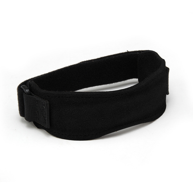 Orteză de genunchi din piele pentru alergare, absorbție a șocurilor, reglabilă, protecție universală pentru bărbați și femei