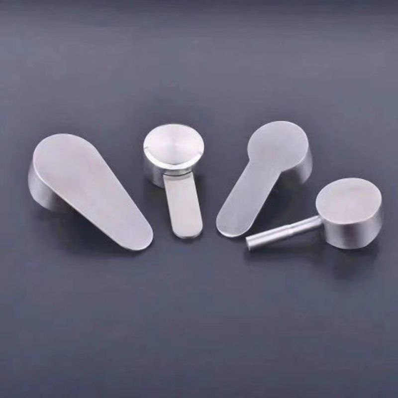 Robinet de bucătărie cu mâner de comutator, din oțel inoxidabil – reglaj cald/rece, control multidirigțional, stil modern minimalist