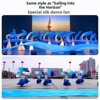 Fan de dans din bambus – prop pentru belly dance, stil chinezesc, potrivit pentru casă, grădină, scenă, locații și birou