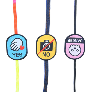 Etichetă de identificare socială pentru pisici și câini cu Velcro pentru lesă (material: pânză; marcă: Zeyue; obiect aplicabil: universal; funcție: decorare; stil: Japonia și Coreea de Sud)