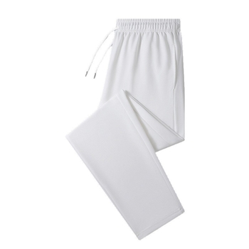 Pantaloni casual bărbătești drepti, talie medie, închidere cu șnur, țesătură poliester 91-95%, pentru primăvară și toamnă