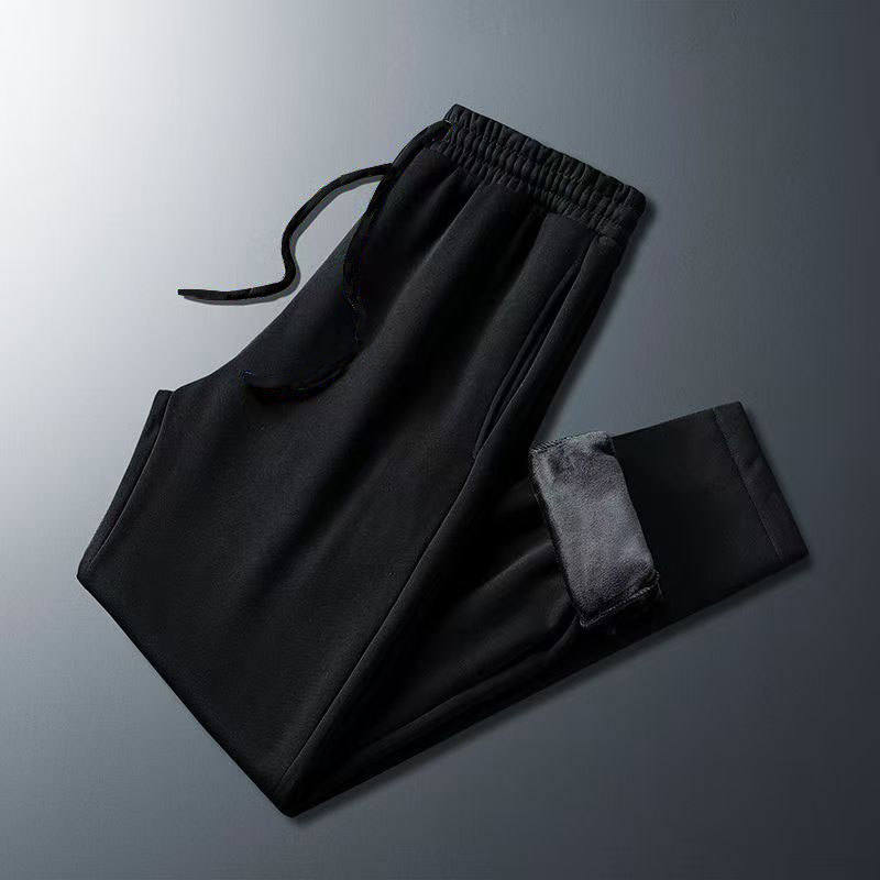 Pantaloni casual bărbătești drepti, talie medie, închidere cu șnur, țesătură poliester 91-95%, pentru primăvară și toamnă