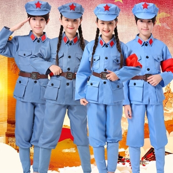 Costum de reprezentație în stil militar, unisex, pentru bărbați și femei, țesătură poliester, conținut poliester 90–95%, lansare vară 2022, potrivit pentru dansul burții