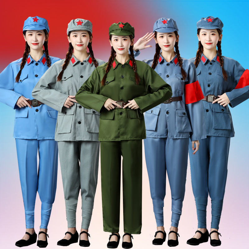 Costum de reprezentație în stil militar, unisex, pentru bărbați și femei, țesătură poliester, conținut poliester 90–95%, lansare vară 2022, potrivit pentru dansul burții