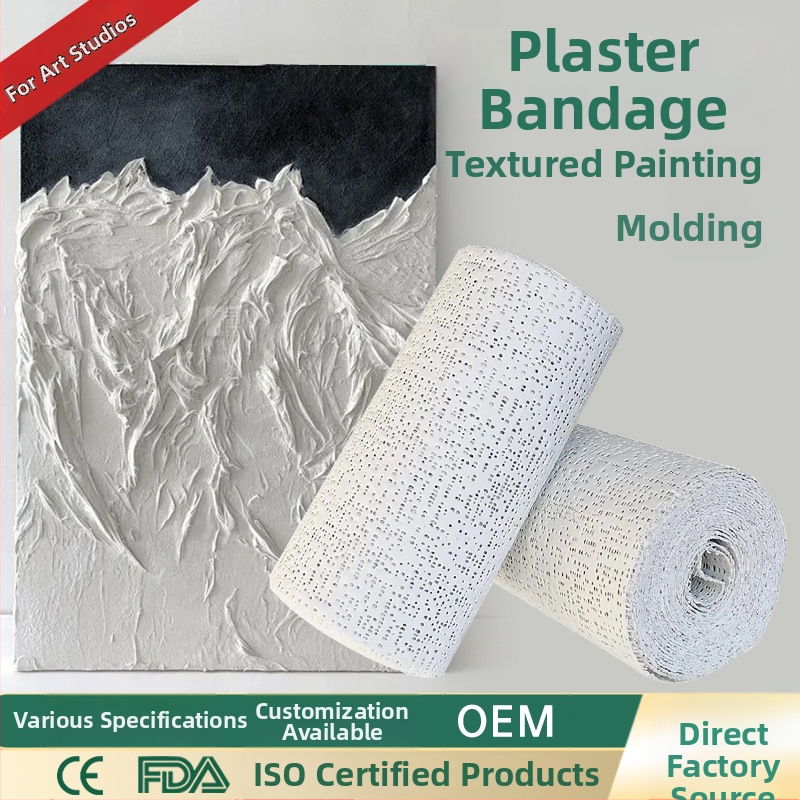 Bandaj de gips general cu textură, uscare rapidă, pentru genunchi și umăr, baschet