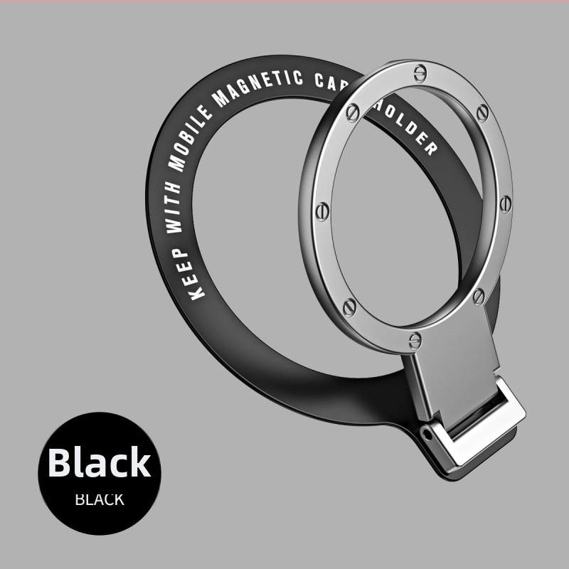 Extrémne tenký držiak na telefón s prstenom, kovový materiál zo zliatiny zinku, skladací otočný stojan s pevnou priľnavosťou