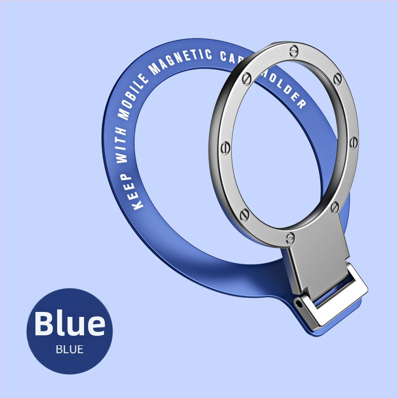 Extrémne tenký držiak na telefón s prstenom, kovový materiál zo zliatiny zinku, skladací otočný stojan s pevnou priľnavosťou