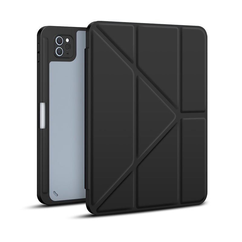 Husă de protecție pentru iPad, acrilic, dual în unu, stil business, suport pentru funcția de somn, protecție anti-cădere, compatibilă cu Apple iPad cu cipul A16