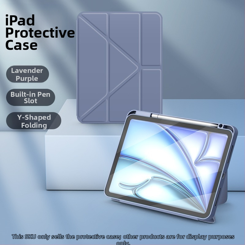 Ochranné puzdro na iPad, akrylové, dva v jednom, obchodný štýl, podpora režimu spánku, proti pádu, kompatibilné s Apple iPad s čipom A16