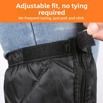 Genunchiere groase de iarnă și protecții pentru gambă pentru motocicletă electrică - Juntu, adulți, ciclism, universal, toamna 2021