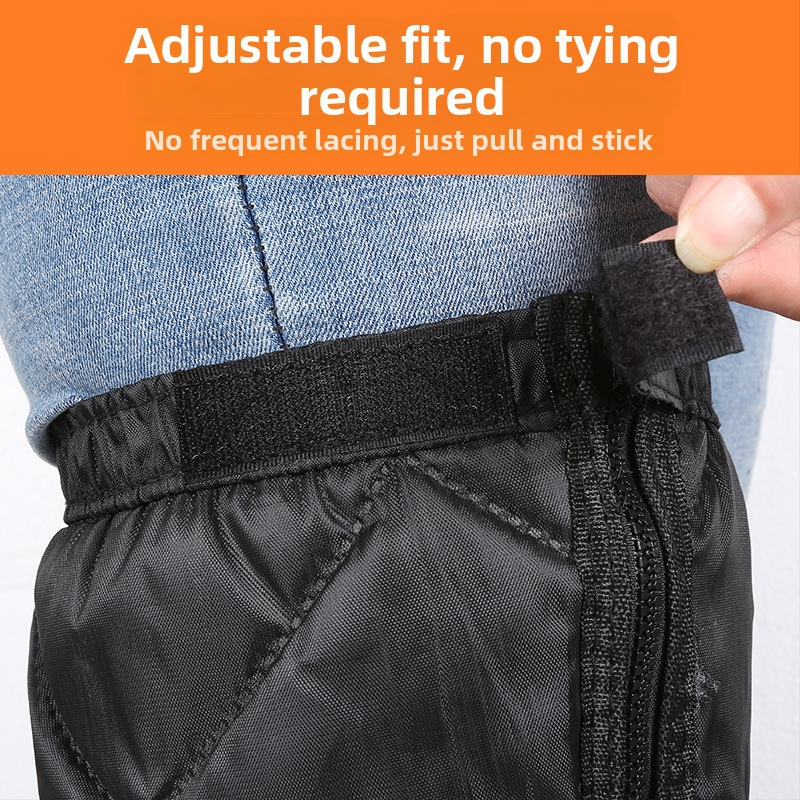 Genunchiere groase de iarnă și protecții pentru gambă pentru motocicletă electrică - Juntu, adulți, ciclism, universal, toamna 2021