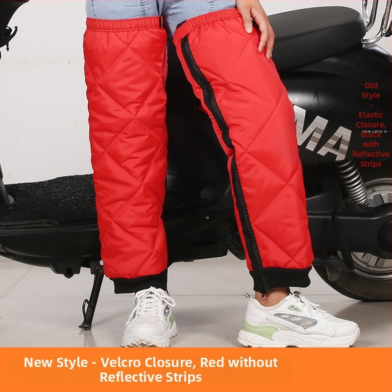 Genunchiere groase de iarnă și protecții pentru gambă pentru motocicletă electrică - Juntu, adulți, ciclism, universal, toamna 2021