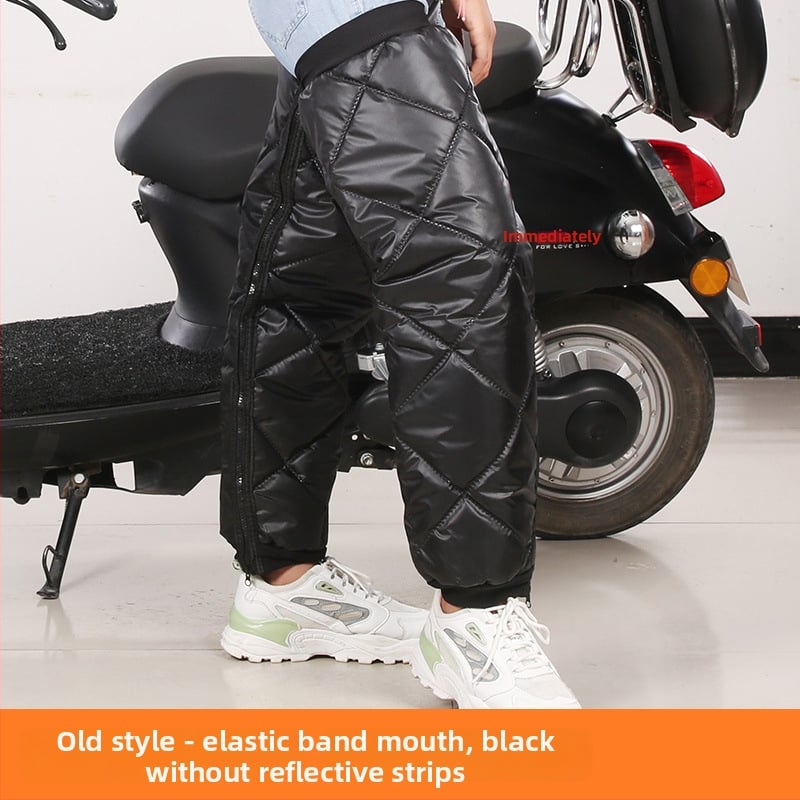 Genunchiere groase de iarnă și protecții pentru gambă pentru motocicletă electrică - Juntu, adulți, ciclism, universal, toamna 2021