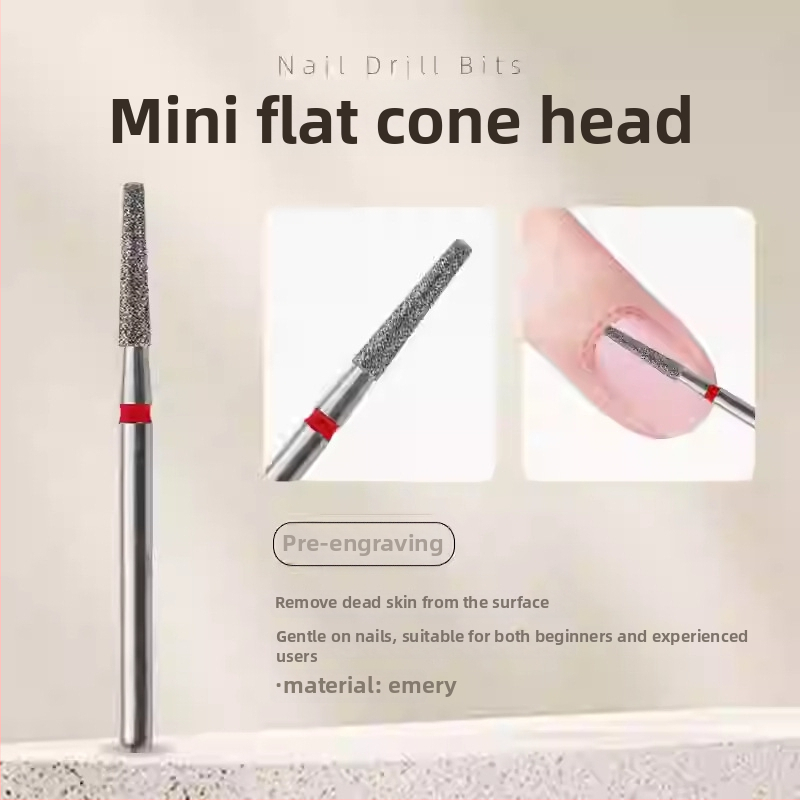 Σετ εργαλείων για γυάλισμα επιφάνειας νυχιών με κεφαλή από βολφράμιο χάλυβα και προεπεξεργασία αφαίρεσης επιδερμίδας