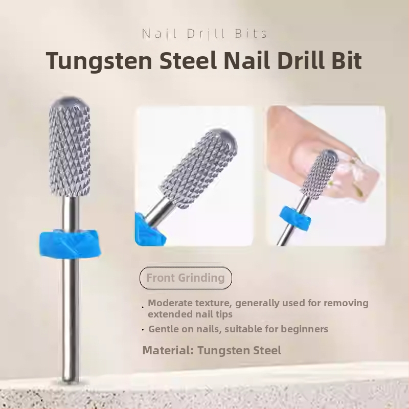 Σετ εργαλείων για γυάλισμα επιφάνειας νυχιών με κεφαλή από βολφράμιο χάλυβα και προεπεξεργασία αφαίρεσης επιδερμίδας