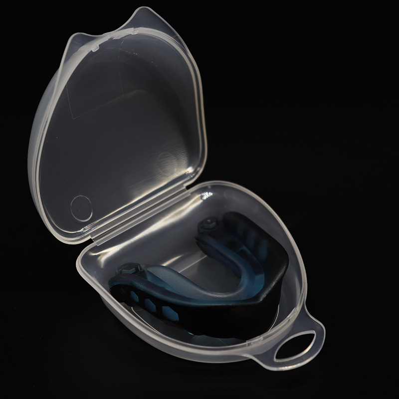 Protecție dentară pentru box, SEVEN COLOUR, material EVA de calitate alimentară, model W011, design cu un singur strat, două nuanțe