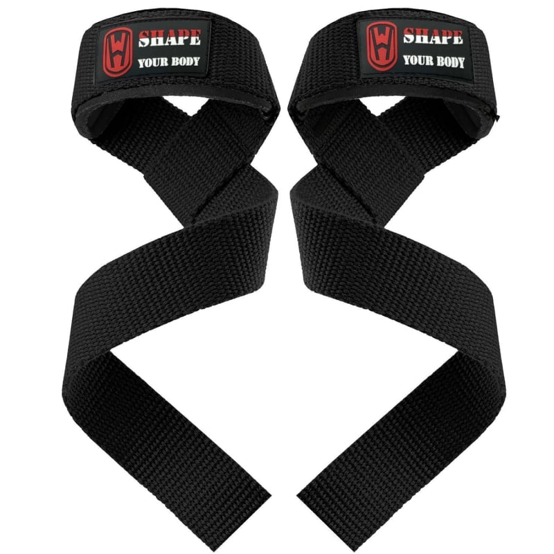 Bandă de încheietură pentru ridicarea greutăților cu protecție pentru palmă și încheietură, grosime sporită, antiderapantă, din fibră de poliester, brand WOSWEIR