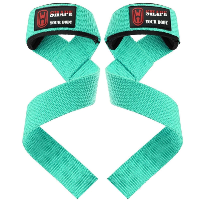 Bandă de încheietură pentru ridicarea greutăților cu protecție pentru palmă și încheietură, grosime sporită, antiderapantă, din fibră de poliester, brand WOSWEIR