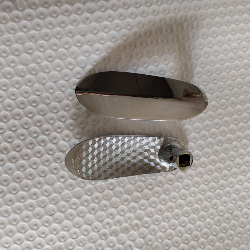 Mâner de robinet pentru chiuvetă (apă caldă și rece) – aliaj, stil modern minimalist, accesorii pentru supapă de amestec