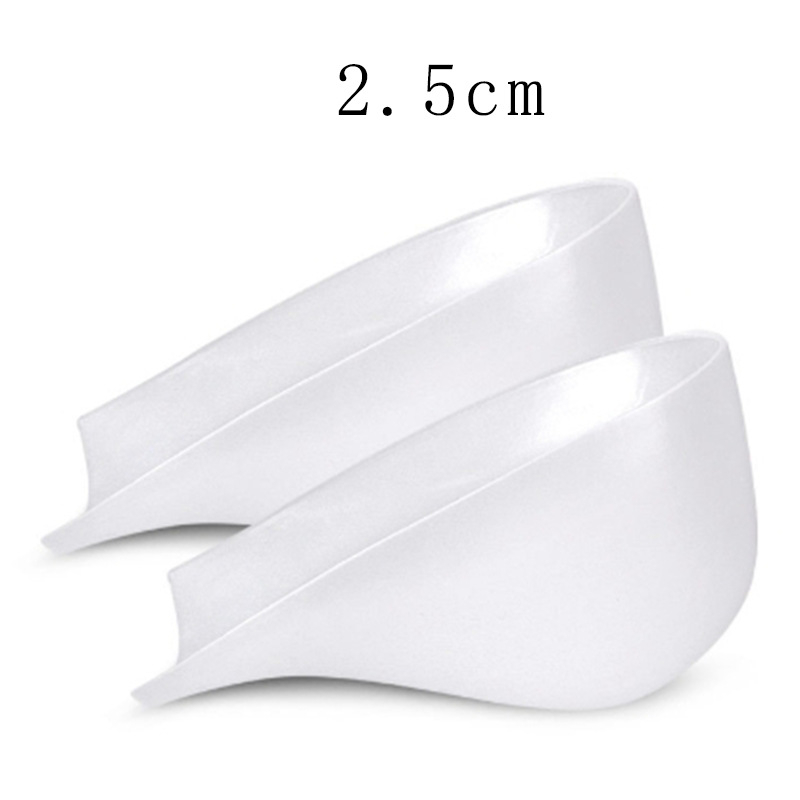 Αόρατος Πάτος Σιλικόνης για Αύξηση Ύψους – Ανύψωση Φτέρνας, SEBS/TPR, κατάλληλος για sneakers, δερμάτινα παπούτσια και μποτάκια, μάρκα Jiewen