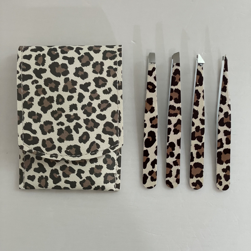 MR.NAIL Set de clipuri pentru sprâncene - oțel inoxidabil, include perie pentru sprâncene și foarfecă pentru sprâncene, fabricat în Yangjiang