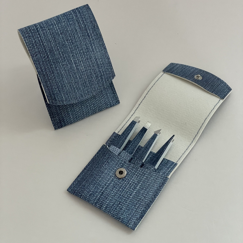 MR.NAIL Set de clipuri pentru sprâncene - oțel inoxidabil, include perie pentru sprâncene și foarfecă pentru sprâncene, fabricat în Yangjiang