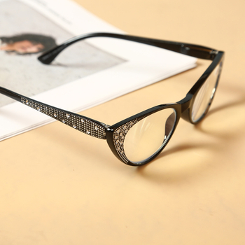 Naočale za čitanje s TAC lećama, pun okvir leptir oblik, književno-retro stil, pogodne za okruglo lice i dioptrije, proljeće 2025
