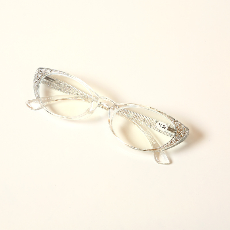 Naočale za čitanje s TAC lećama, pun okvir leptir oblik, književno-retro stil, pogodne za okruglo lice i dioptrije, proljeće 2025