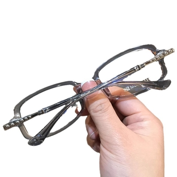 Presbiopijske naočale s anti-plavim svjetlom, pun okvir, kvadratnog oblika, PC leće