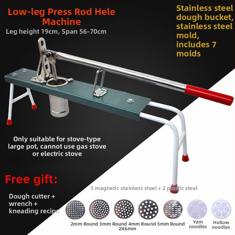 Mașină manuală pentru paste și presă de tăiței pentru uz casnic, unealtă pentru găluște