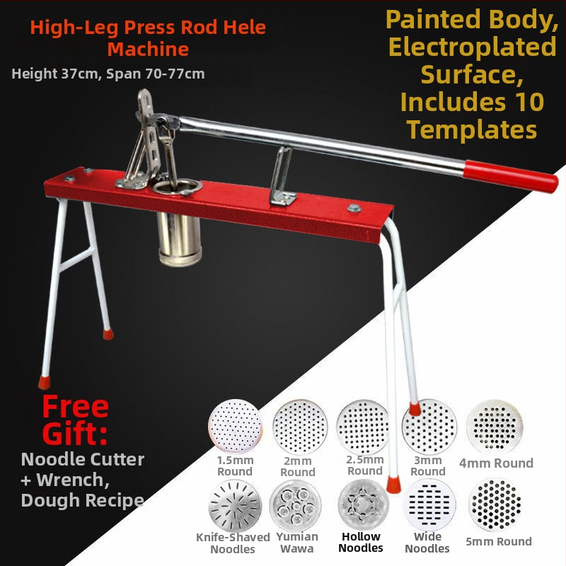 Mașină manuală pentru paste și presă de tăiței pentru uz casnic, unealtă pentru găluște