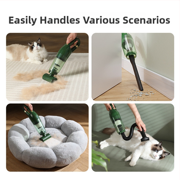 Устройство за премахване на козина от домашни любимци - електрическо, за котешка козина, за легла и килими (Електрическо; Премахване на котешка козина; За легла и килими)