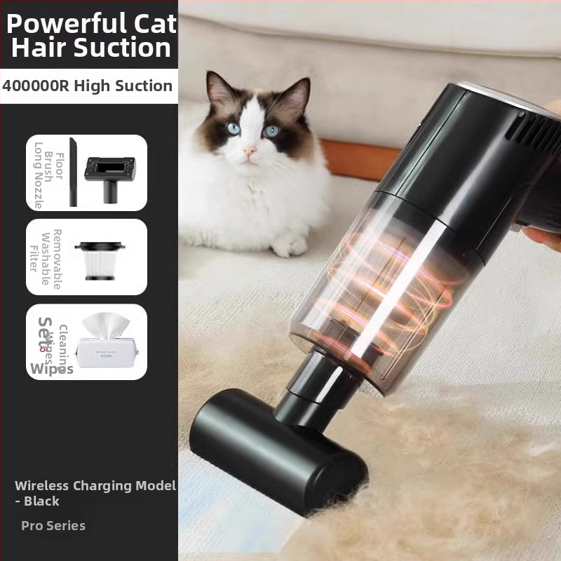 Устройство за премахване на козина от домашни любимци - електрическо, за котешка козина, за легла и килими (Електрическо; Премахване на котешка козина; За легла и килими)