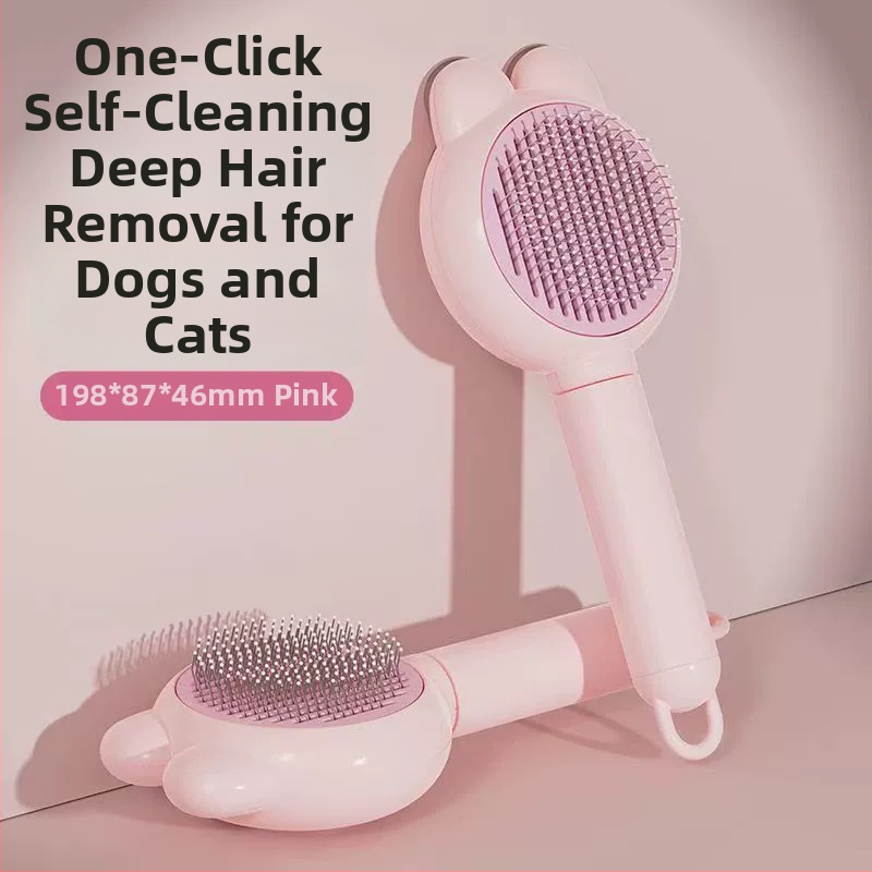 Hrebeň na odstraňovanie voľnej srsti pre mačky a psy, Simple Image, PP materiál, model 65988JX, univerzálne použitie