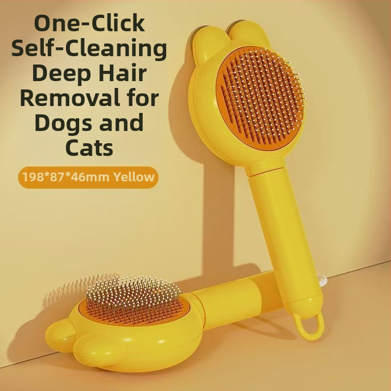 Hrebeň na odstraňovanie voľnej srsti pre mačky a psy, Simple Image, PP materiál, model 65988JX, univerzálne použitie