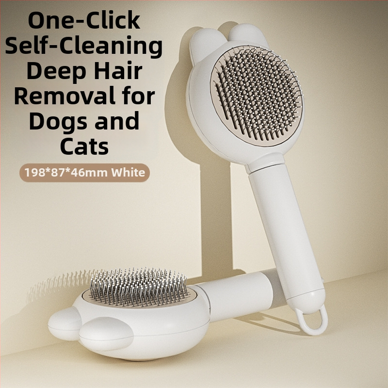 Hrebeň na odstraňovanie voľnej srsti pre mačky a psy, Simple Image, PP materiál, model 65988JX, univerzálne použitie