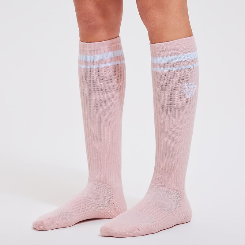 Șosete de compresie pentru alergare și ciclism, respirabile, elastice, cu susținere pentru gambă și gleznă, din fibră de poliester