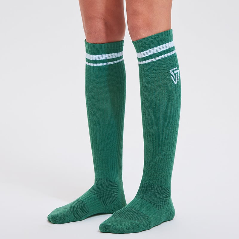 Șosete de compresie pentru alergare și ciclism, respirabile, elastice, cu susținere pentru gambă și gleznă, din fibră de poliester