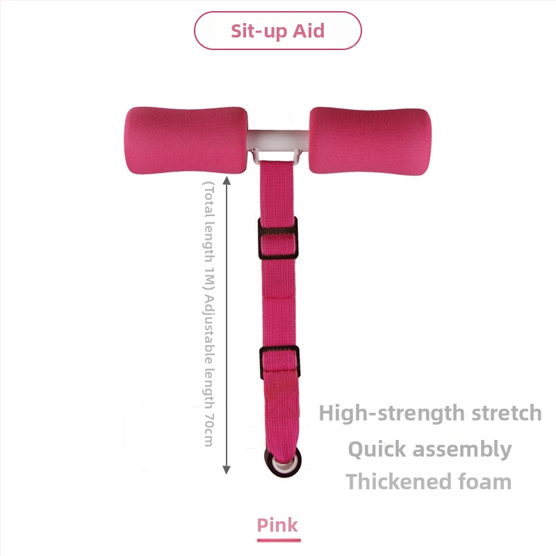 Kućni uređaj za sit‑up – pomoćnik za trbušne vježbe sa stabilizatorom i fiksnom podrškom za stopala