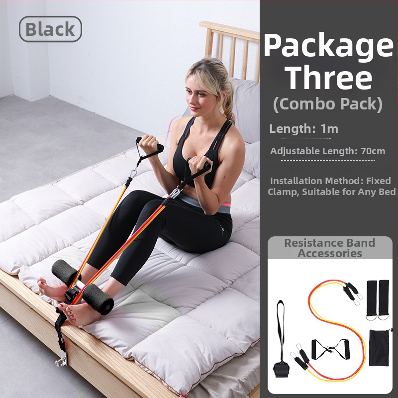 Kućni uređaj za sit‑up – pomoćnik za trbušne vježbe sa stabilizatorom i fiksnom podrškom za stopala