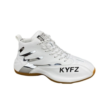 Botine bărbați Martin, piele naturală, vârf rotund, toc mediu 3-5 cm, formă neobișnuită a tocurii, pentru toamnă