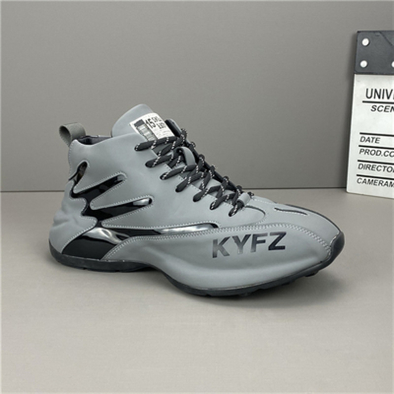 Botine bărbați Martin, piele naturală, vârf rotund, toc mediu 3-5 cm, formă neobișnuită a tocurii, pentru toamnă