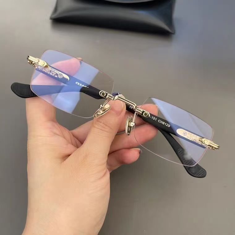 Naočale za čitanje bez okvira, plastične leće, univerzalno pristajanje,pogodne za kvadratni oblik lica, jesensko izdanje 2022