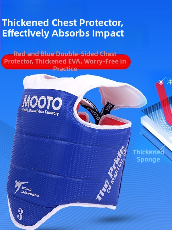 Taekwondo sada ochranných pomôcok s ochranou hlavy, lakťov, lýtka, ramien a členkov, peny materiál, univerzálne použitie