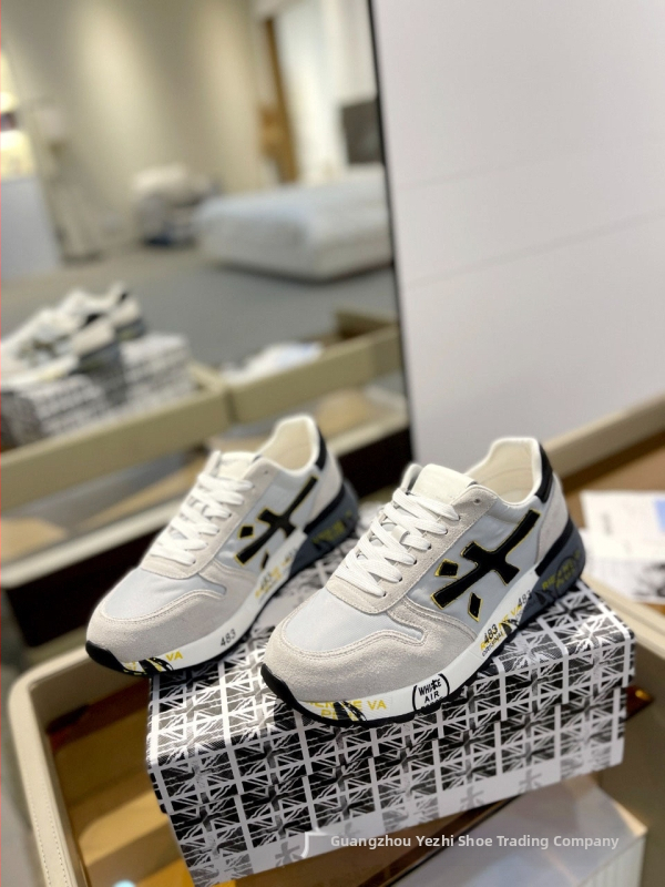 Unisex kožne casual tenisice s debelim potplatom, europskog stila, prozračne tenisice za trčanje s mekom đonom